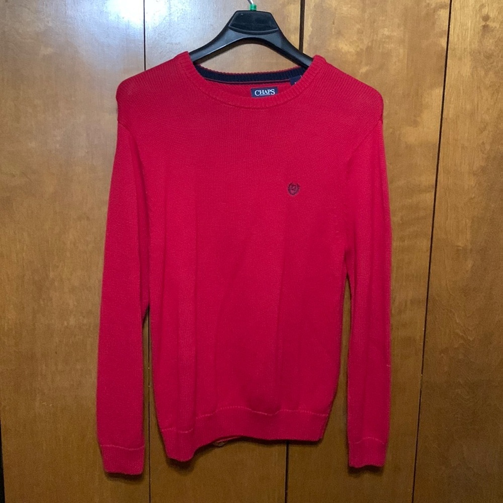 CHAPS- Red Men’s Sweater (L)